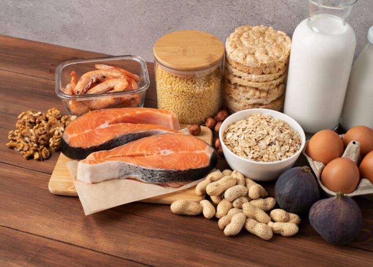 Alimentos que são fontes de proteínas, um nutriente essencial para quem faz uso de GLP-1